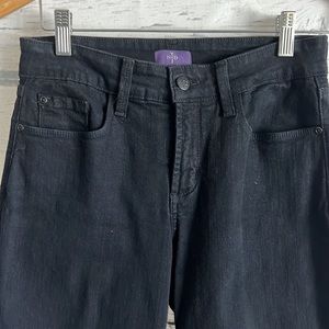 NYDJ Women’s Straight Black Jeans Size 4P